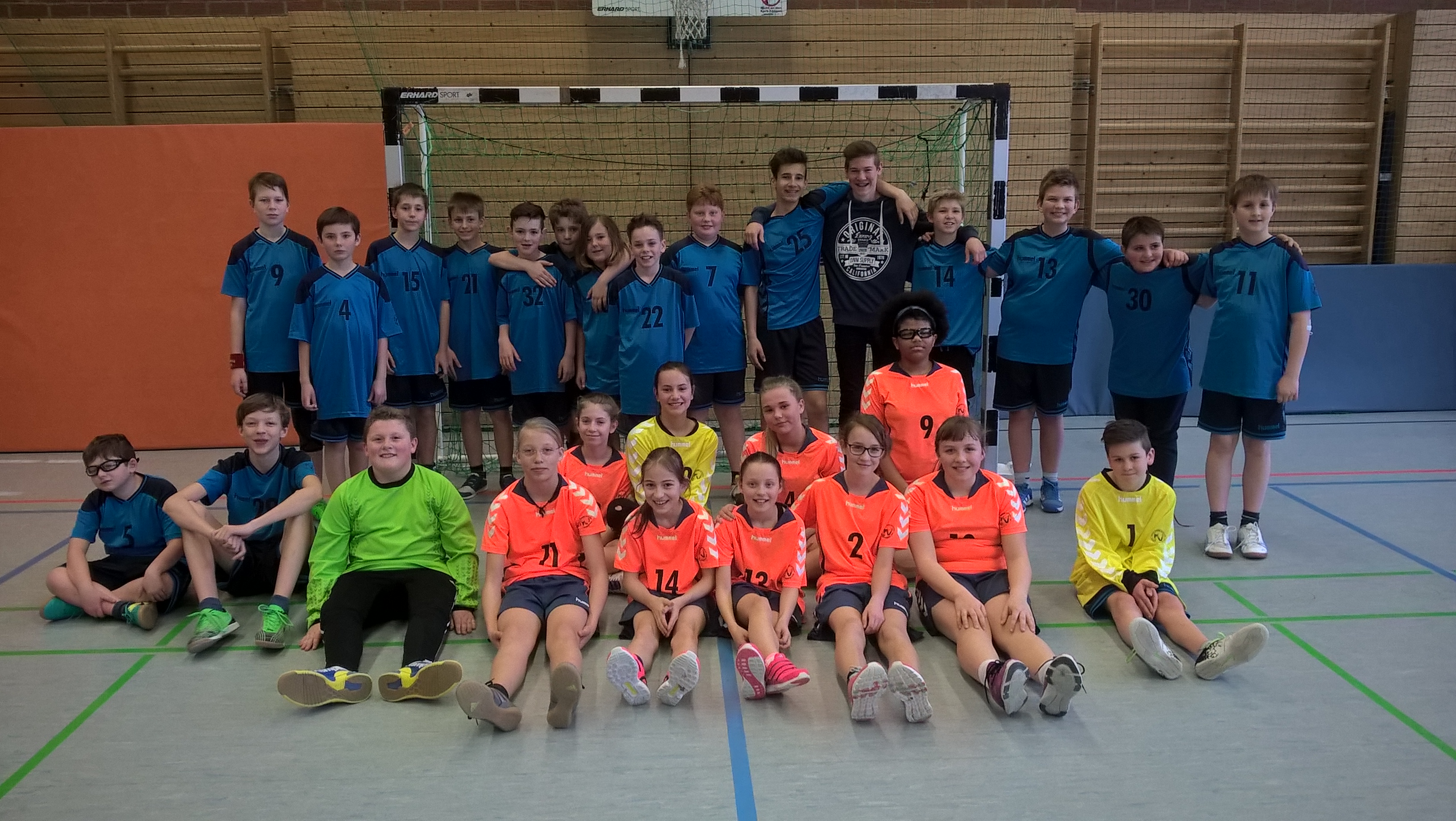 Alle MGF-Handball-Teams, die in Mainburg mit dabei waren, auf einen Blick.