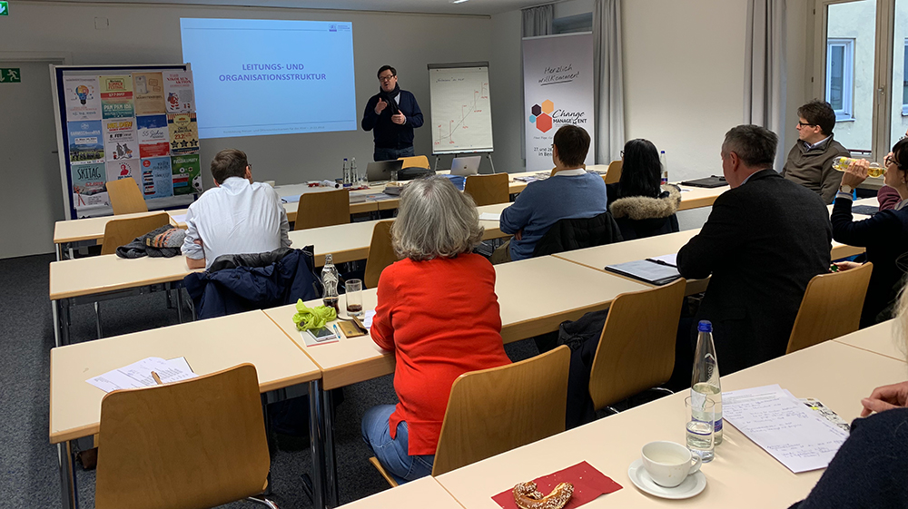 Schulleiter Christoph Müller referierte am Montag bei einer Fortbildung des Katholischen Schulwerks.